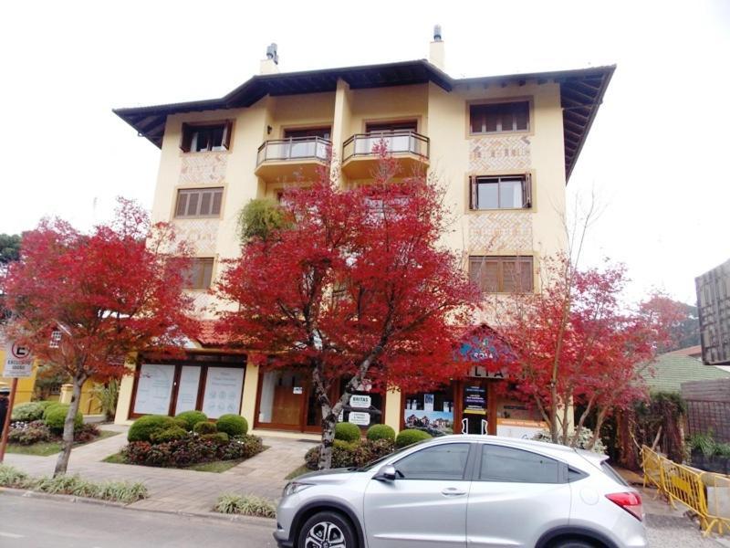 Apartamento Apartamento Ensolarado No Centro De Gramado Exterior foto